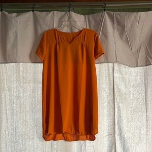 Orange Dress